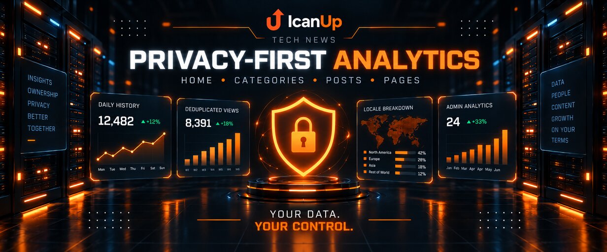 ICanUp Introduced Its Own Privacy-First Analytics